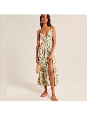 Abercrombie & Fitch Hawaiian Spaghetti strap dress